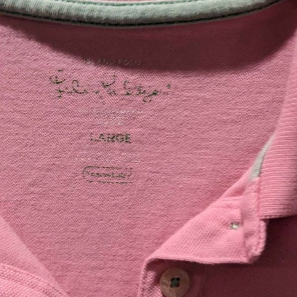 Lilly Pulitzer pink polo, size L - Picture 2 of 3